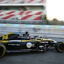 Fernando Alonso tests the R.S.20 at Barcelona on October 13