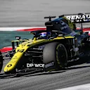 Fernando Alonso tests the R.S.20 at Barcelona on October 13