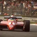 Mario Andretti (Ferrari 126C2) 3rd position. 1982 Italian Grand Prix, Monza. © LAT Photographic