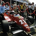 Mario Andretti (USA) Ferrari 126CK, 3rd place.
Italian Grand Prix, Monza, 12 September 1982. © Sutton Motorsport Images