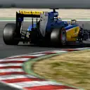 Marcus Ericsson (SWE) Sauber C34 at Formula One Testing, Day One, Barcelona, Spain, 26 February 2015.