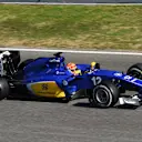 Felipe Nasr, Sauber, Formula One Testing, Day Two, Barcelona, Spain, 27 February 2015.