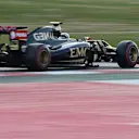 Romain Grosjean (FRA) Lotus E23 Hybrid at Formula One Testing, Day Three, Barcelona, Spain, 28 February 2015.