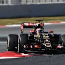 Pastor Maldonado (VEN) Lotus E23 Hybrid at Formula One Testing, Day One, Barcelona, Spain, 19 February 2015.
