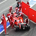 Kimi Raikkonen (FIN) Ferrari at Formula One Testing, Day One, Barcelona, Spain, 26 February 2015.