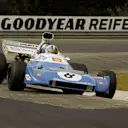 Chris Amon (NZL) Matra Simca MS120D joined the race on the second lap as repairs were made in the pits, resulting in Amon finishing fifteenth and last.  
German Grand Prix, Nurburgring, 1 August 1972. © ©Sutton Motorsport Images