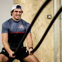 Carlos Sainz during training at the gym in Madrid, Spain. © Oscar Carrascosa/Red Bull Content Pool