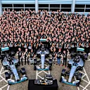 Mercedes celebrate their 2016 constructors' championship triumph ©  Mercedes-Benz Grand Prix Ltd.