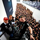 Mercedes celebrate their 2016 constructors' championship triumph ©  Mercedes-Benz Grand Prix Ltd.