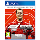 Michael Schumacher features on the cover for the Deluxe Schumacher Edition of F1 2020
