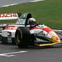 Alessandro Zanardi, Lotus 107B, 1993 European Grand Prix, Donington Park. © Sutton Motorsport Images