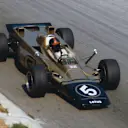 1971 Italian Grand Prix. 
Monza, Italy. 3rd-5th September 1971. 
Emerson Fittipaldi, Lotus 56B Pratt & Whitney, 8th position. 
Ref: 71ITA16. World Copyright: LAT Photographic