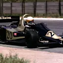 Jody Scheckter, Wolf WR1 finished in second position at his home race in South Africa in 1977. © Sutton Motorsport Images