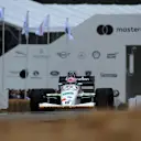 www.sutton-images.com Lorina McLaughlin (GBR) Toleman TG185 at Goodwood Festival of Speed, Goodwood, England, 30 June - 2 July 2017. © Sutton Images
