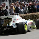 Martin Brundle (GBR) Brawn BGP001 2009 at Goodwood Festival of Speed, Goodwood, England, 24-26 June 2016. © Sutton Images