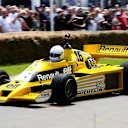 Rene Arnoux (FRA) Renault RS01 at Goodwood Festival of Speed, Goodwood, England, 24-26 June 2016. © Sutton Images