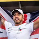 www.sutton-images.com

Lewis Hamilton, Mercedes AMG F1 celebrates with his team at Formula One World Championship, Rd19, Mexican Grand Prix, Race, Circuit Hermanos Rodriguez, Mexico City, Mexico, Sunday 28 October 2018.