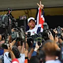 www.sutton-images.com

Lewis Hamilton, Mercedes AMG F1 celebrates with his team at Formula One World Championship, Rd19, Mexican Grand Prix, Race, Circuit Hermanos Rodriguez, Mexico City, Mexico, Sunday 28 October 2018.