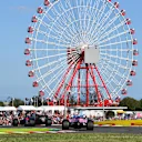 SUZUKA, JAPAN - OCTOBER 07: Esteban Ocon, Racing Point Force India VJM11 during the Japanese GP at Suzuka on October 07, 2018 in Suzuka, Japan. (Photo by Mark Sutton / Sutton Images)