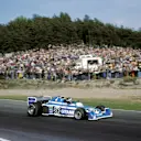 Jacques Laffite (FRA) Ligier JS5 scored the first podium finish for the Ligier team with a third place finish. Belgian Grand Prix, Rd5, Zolder, 16 May 1976 © ©Sutton Motorsport Images