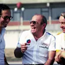 (L to R): Mauro Forghieri (ITA) Ferrari Designer talks with Guy Ligier (FRA) Ligier Team Owner and Gerard Larrousse (FRA) Renault Team Manager.
German Grand Prix, Rd 10, Hockenheim, Germany, 29 July 1979.
 © ©Sutton Motorsport Images