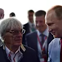 FOM CEO Bernie Ecclestone with Russian President Vladimir Putin, Sochi, May 2016 © Mario Renzi