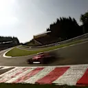 Kimi Raikkonen (Ferrari F2007) tackles Eau Rouge at great speed. 2007 Belgian Grand Prix. © Sutton Motorsport Images