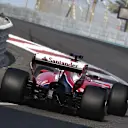 Kimi Raikkonen, Ferrari, during Pirelli 2017 tyre testing in Abu Dhabi © Foto Studio Colombo