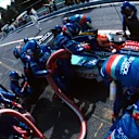 The introduction of refuelling in 1994 increased pit stop times considerably. © Sutton Motorsport Images