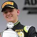 Bearing an uncanny resemblance to his father, Mick Schumacher has also developed a similar knack for reaching the podium. © Sutton Images