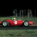 Ricardo Rodriguez (MEX) Ferrari 156, front row of the grid on Grand Prix debut.
Italian Grand Prix, Monza, Italy, 10  September 1961. © Sutton Motorsport Images