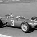 Ricardo Rodriguez (MEX) Ferrari 156 spun out late in the race and was not classified as a finisher. Dutch Grand Prix, Zandvoort, 20 May 1962. © Sutton Motorsport Images