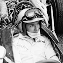 Pedro Rodriguez in his Cooper at the 1967 Mexican Grand Prix (Photo by Bernard Cahier/Getty Images)