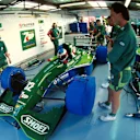 Michael Schumacher (GER) Jordan 191. Failed to finish his first Grand Prix.
Belgian Grand Prix, Spa, 25 August 1991. © ©Sutton Motorsport Images