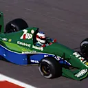 Michael Schumacher (GER) Jordan 191.
Formula One World Championship, Rd11, Belgian Grand Prix, Spa, 25 August 1991. © Sutton Motorsport Images