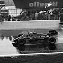 Ayrton Senna (BRA) Lotus 97T crosses the line to win his first Grand Prix.
Formula One World Championship, Rd2, Portuguese Grand Prix, Estoril, Portugal, 21 April 1985.
 © Sutton Motorsport Images