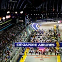 SINGAPORE STREET CIRCUIT, SINGAPORE - SEPTEMBER 16: The busy pre race grid during the Singapore GP at Singapore Street Circuit on September 16, 2018 in Singapore Street Circuit, Singapore. (Photo by Andy Hone / LAT Images)