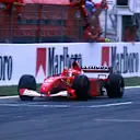 Michael Schumacher (Ferrari F2001) wins
Spanish Grand Prix, Barcelona, 29 April 2001
 © Sutton Motorsport Images