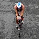 McLaren's Jenson Button is a regular participant in triathlons. Here he is taking part in the 2010 London Triathlon in aid of Make-A-Wish Foundation UK. © Sutton Motorsport Images