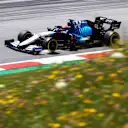 SPIELBERG, AUSTRIA - JUNE 26: George Russell of Great Britain driving the (63) Williams Racing FW43B Mercedes on track during final practice ahead of the F1 Grand Prix of Styria at Red Bull Ring on June 26, 2021 in Spielberg, Austria. (Photo by Clive Rose/Getty Images)