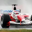 Olivier Panis (FRA) Toyota TF104B.
Formula One World Championship, Rd17, Japanese Grand Prix, Practice Day, Suzuka, Japan, 8 October 2004. © Sutton Motorsport Images