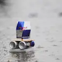 A Red Bull boat sails down the pitlane during heavy rain. 
Formula One World Championship, Rd 16, Japanese Grand Prix, Qualifying Day, Suzuka, Japan, Saturday 9 October 2010. © Sutton Motorsport Images