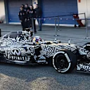 Daniel Ricciardo debuts the Red Bull Racing RB11 'Camobull' at Formula One testing in Jerez, Spain, 1 February 2015. © Sutton Motorsport Images