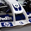 Williams BMW FW26 front wing detail. Williams Launch, Valencia, Spain, 5 January 2004. © Sutton Motorsport Images