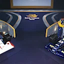 Jacques Villeneuve (CDN) and Riccardo Zonta (BRA) take the covers off their dual-liveried cars at British American Racing's 1999 Launch, BAR Factory, Brackley, England, 6 January 1999. © Sutton Motorsport Images