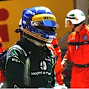 The tribute… In honour of one of Formula 1’s most outlandish driving talents, Marcus Ericsson strapped on a special Ronnie Peterson helmet for the 2014 Monaco Grand Prix. The lid featured Peterson’s distinctive Swedish colour scheme, with the dark blue topped off with a yellow lip on the visor.