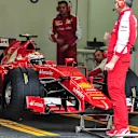 Kimi Raikkonen (FIN) Ferrari SF15-T at Pirelli Formula One Wet Test, Day One, Paul Ricard, France, 25 January 2016. © Sutton Motorsport Images