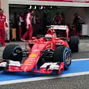 Kimi Raikkonen (FIN) Ferrari SF15-T at Pirelli Formula One Wet Test, Day One, Paul Ricard, France, 25 January 2016. © Sutton Motorsport Images