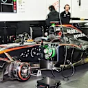 McLaren MP4-30 in the garage at Pirelli Formula One Wet Test, Day One, Paul Ricard, France, 25 January 2016. © Sutton Motorsport Images