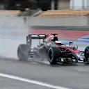 Stoffel Vandoorne (BEL) McLaren MP4-30 at Pirelli Formula One Wet Test, Day Two, Paul Ricard, France, 26 January 2016. © Sutton Motorsport Images